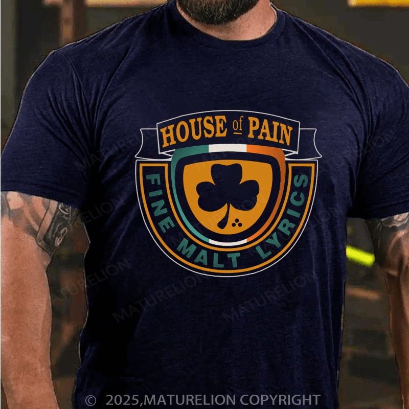 Maturelion St Patrick's T-shirt Housee Of Painn T-Shirt