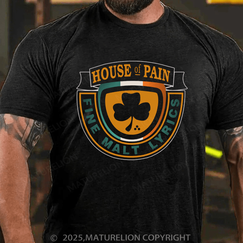 Maturelion St Patrick's T-shirt Housee Of Painn T-Shirt