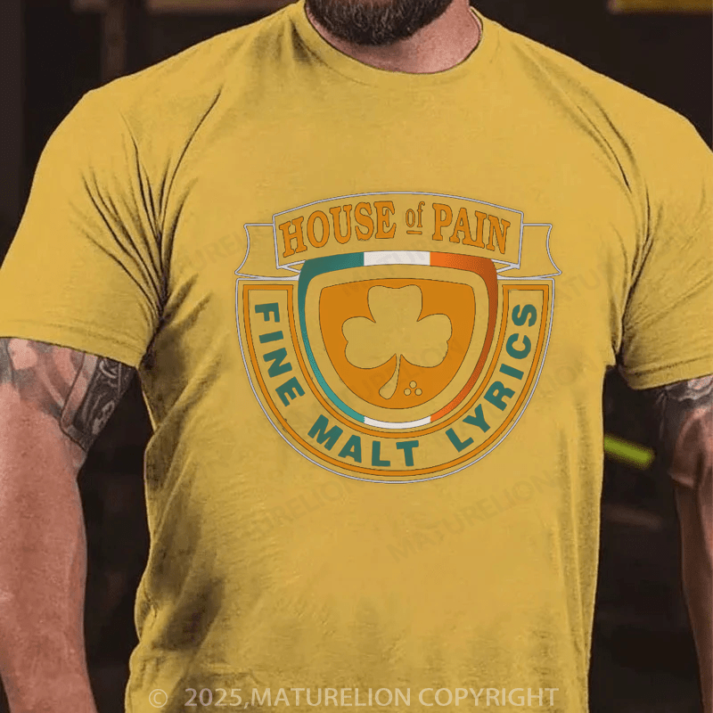 Maturelion St Patrick's T-shirt Housee Of Painn T-Shirt