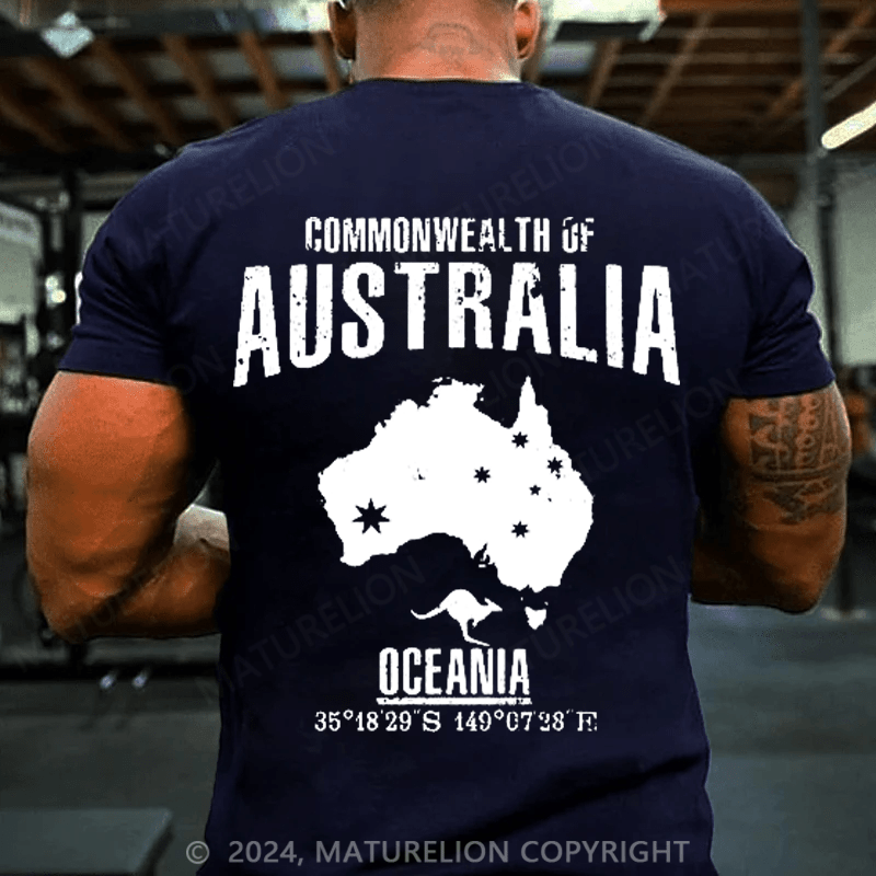 Maturelion Men's T-shirt Australia T-shirt