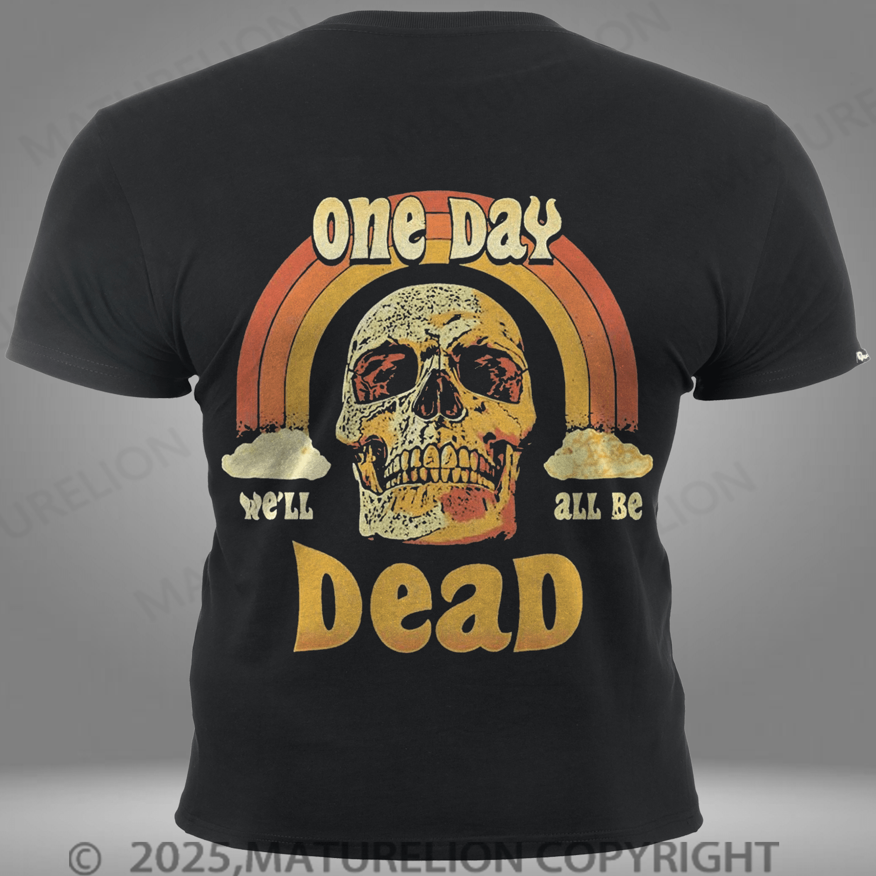 Maturelion Men's T-shirt We'll All Be Dead Pocket T-Shirt