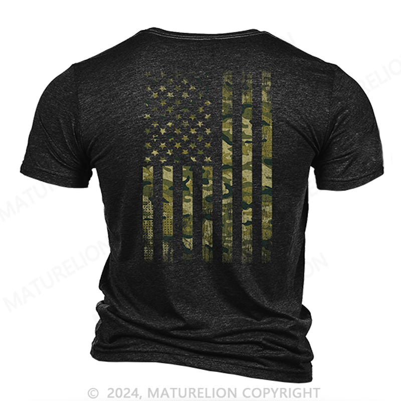 Maturelion Camo Flag T-Shirt