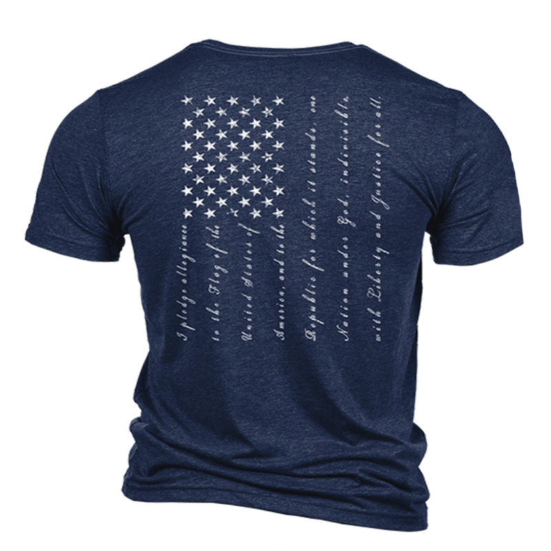 Maturelion The Pledge Unisex Patriotic T-Shirt