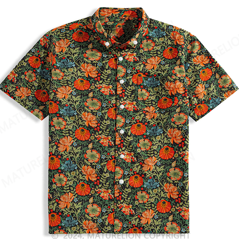 Maturelion Secret Garden Hawaiian Shirt