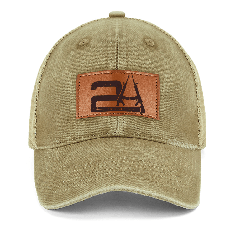 Maturelion 2a Est 1791 Woven Patch Leather Patch Caps