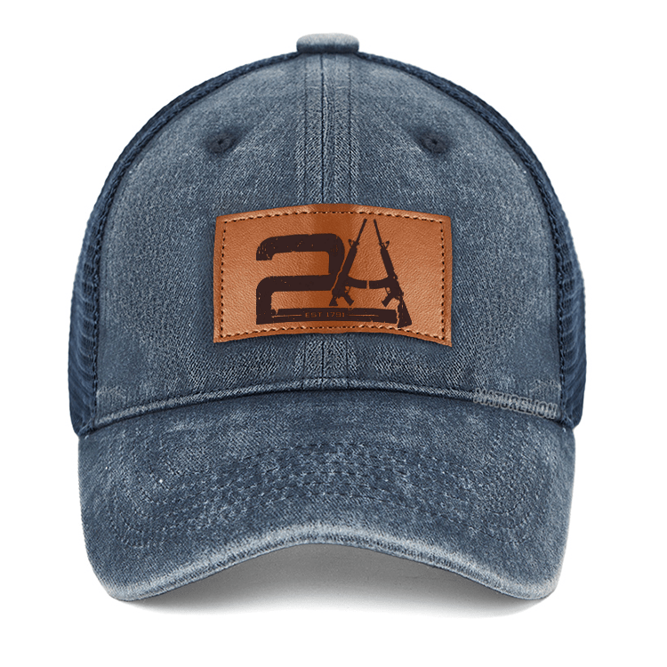 Maturelion 2a Est 1791 Woven Patch Leather Patch Caps