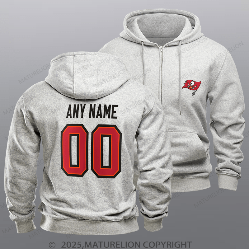 Maturelion Buccaneers Nfl Custom Zipper Hoodie