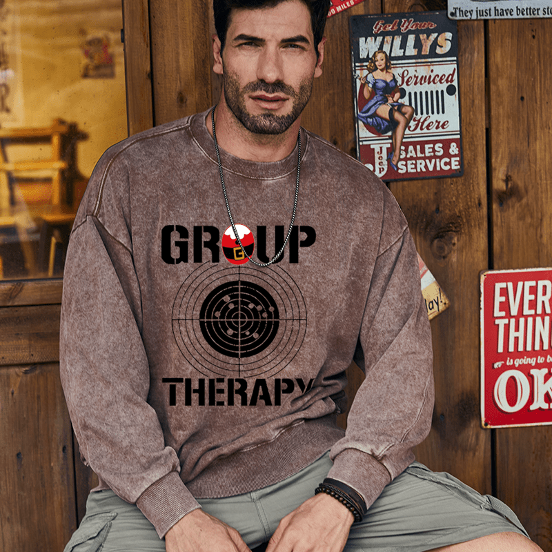 Maturelion Christmas Sweatshirt Group Therapy Custom Sweatshirt