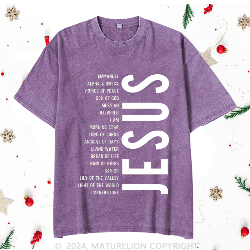 Maturelion Juses Merry Christmas Women T-Shirt