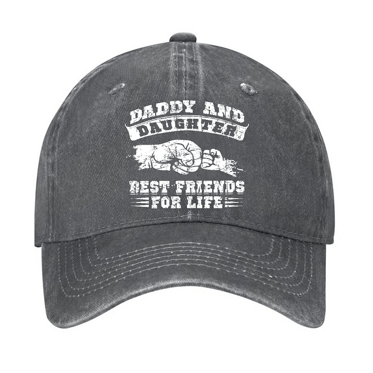 Maturelion Daddy And Daughter Best Friends For Life Cap