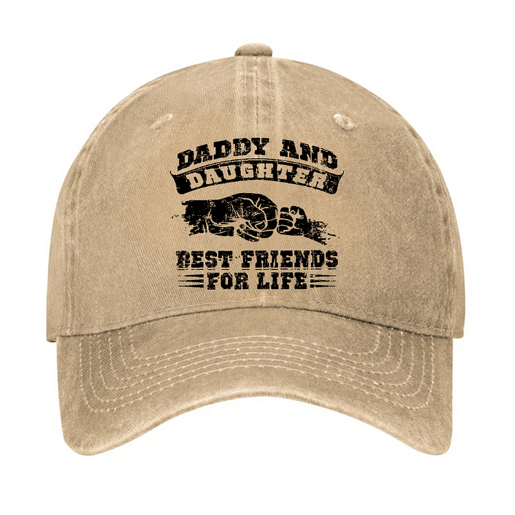 Maturelion Daddy And Daughter Best Friends For Life Cap