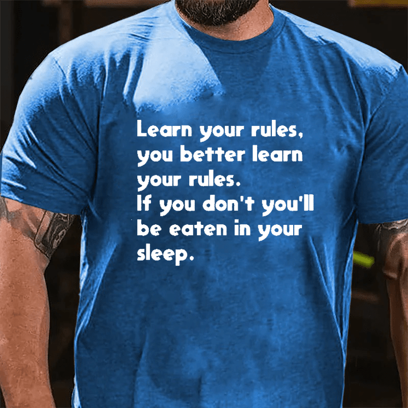 Maturelion Dwight's Rules Cotton T-Shirt