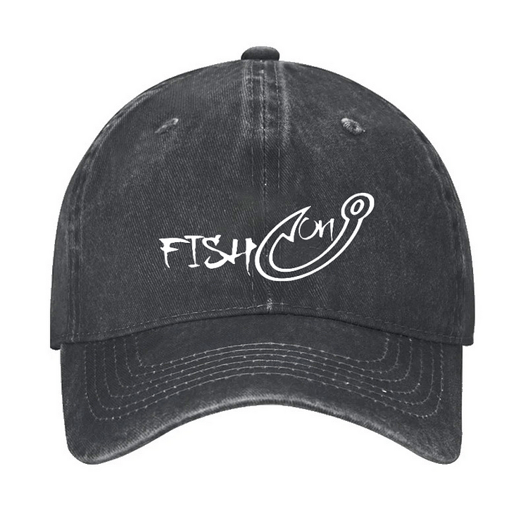 Maturelion Fish On Funny Fishing Cap