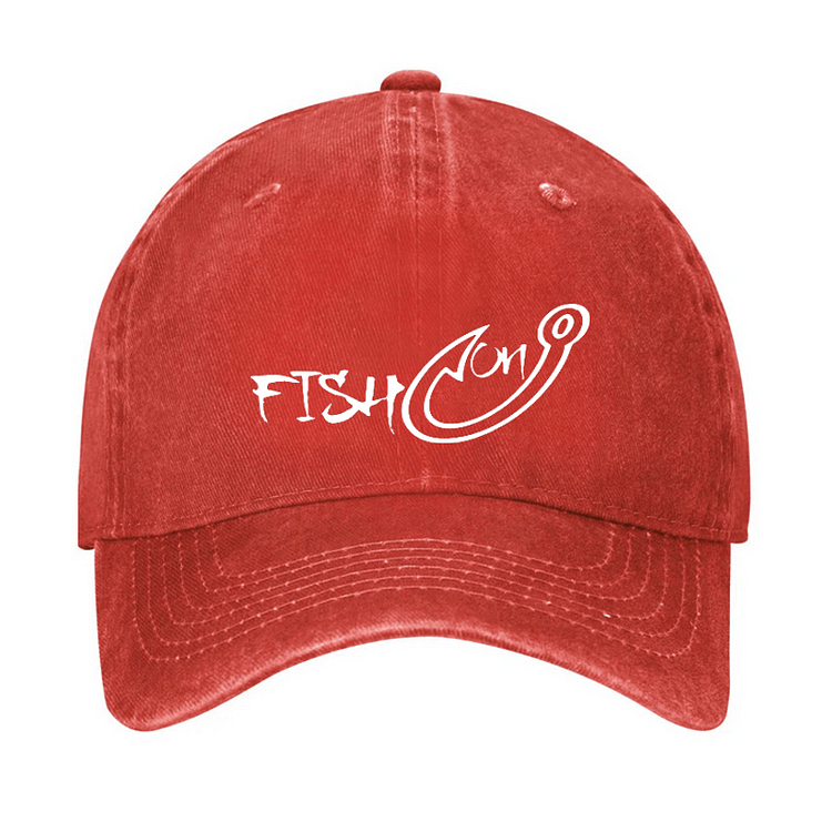 Maturelion Fish On Funny Fishing Cap