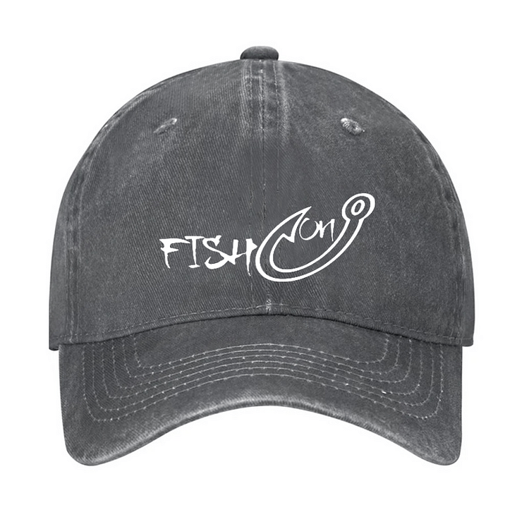 Maturelion Fish On Funny Fishing Cap