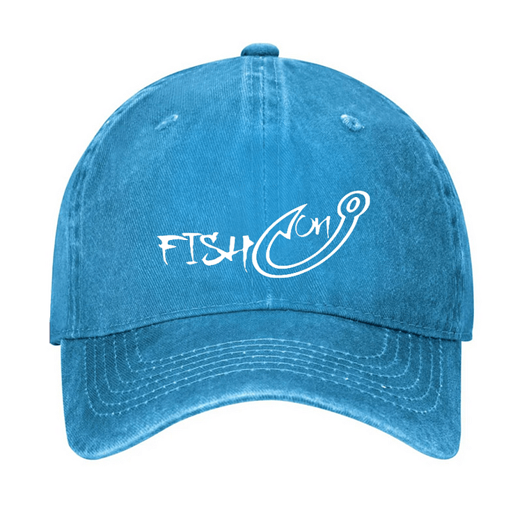 Maturelion Fish On Funny Fishing Cap