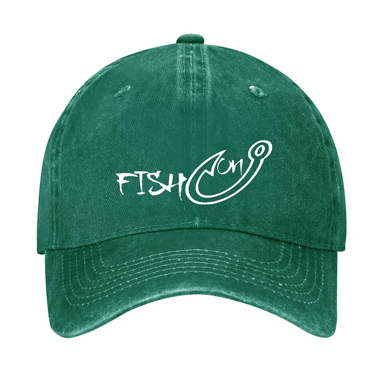 Maturelion Fish On Funny Fishing Cap