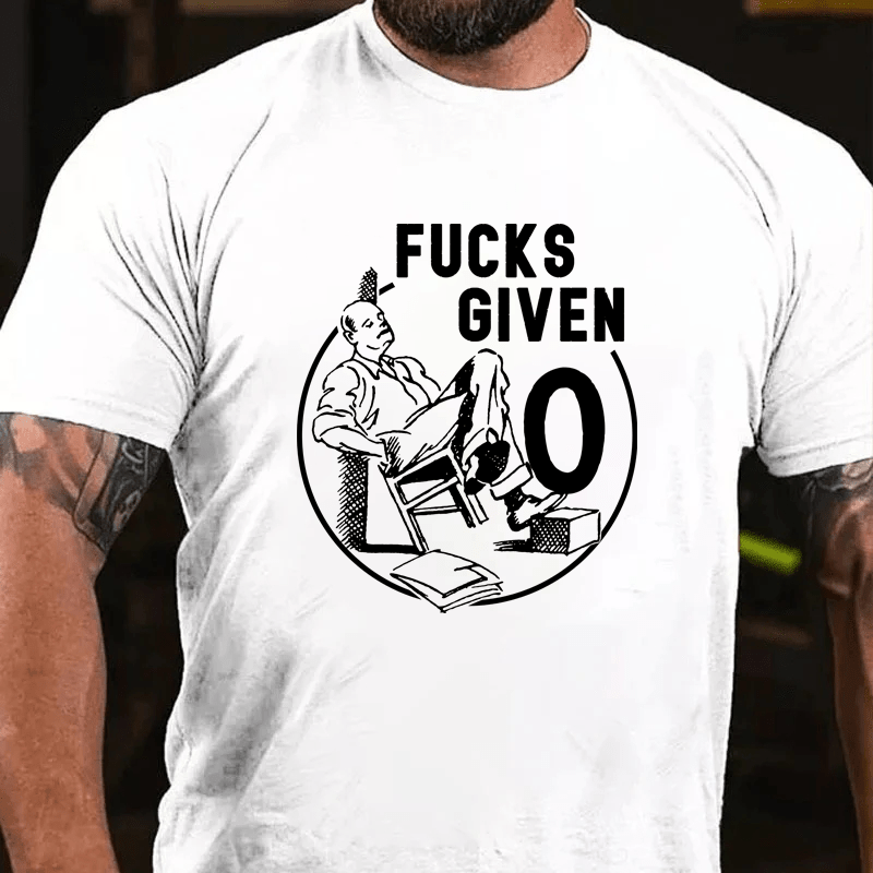 Maturelion Fucks Given Cotton T-Shirt