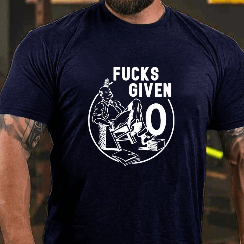 Maturelion Fucks Given Cotton T-Shirt