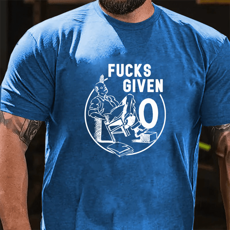 Maturelion Fucks Given Cotton T-Shirt