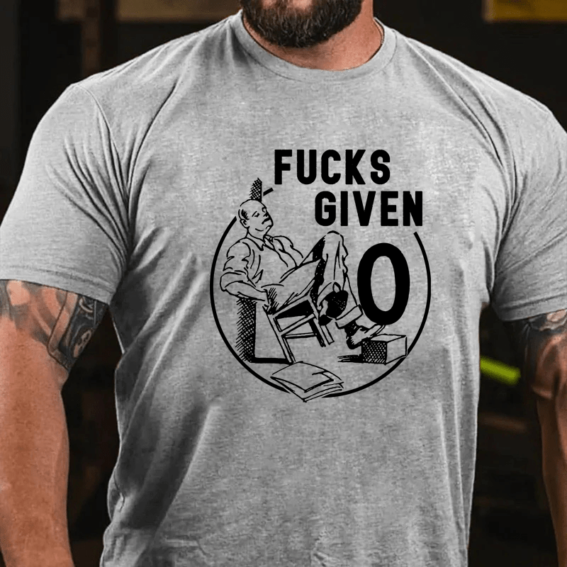 Maturelion Fucks Given Cotton T-Shirt