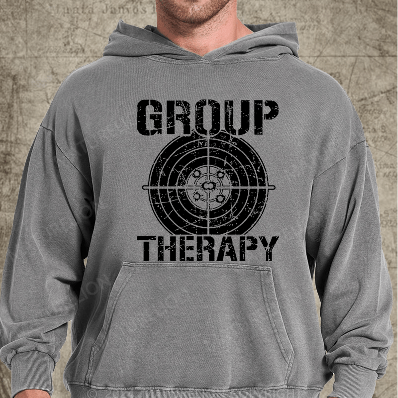 Maturelion Group Therapy Men's Vintage Washed Hoodie