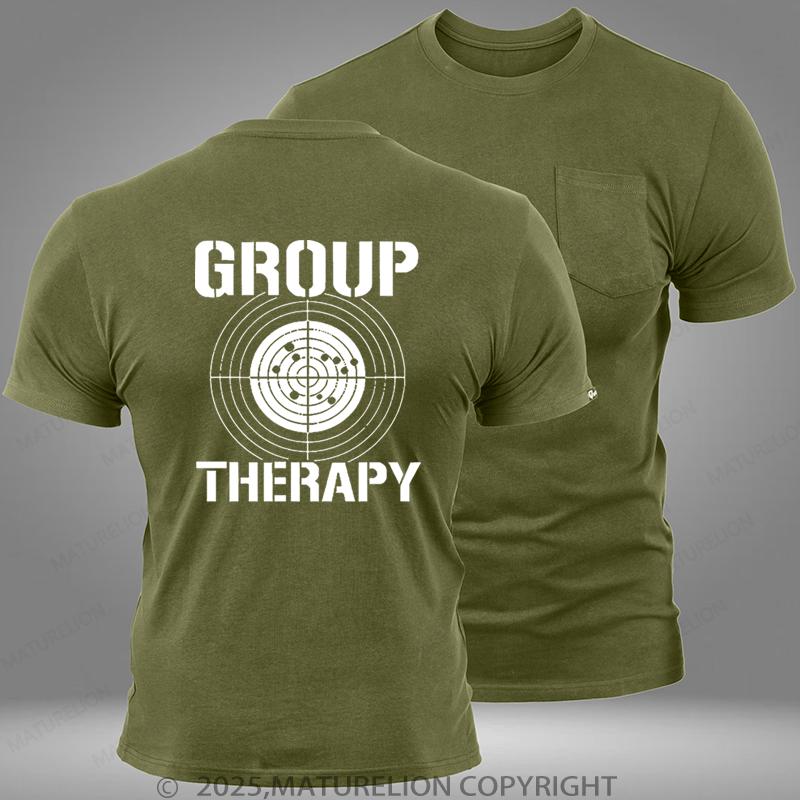 Maturelion Group Therapy Pocket T-Shirt