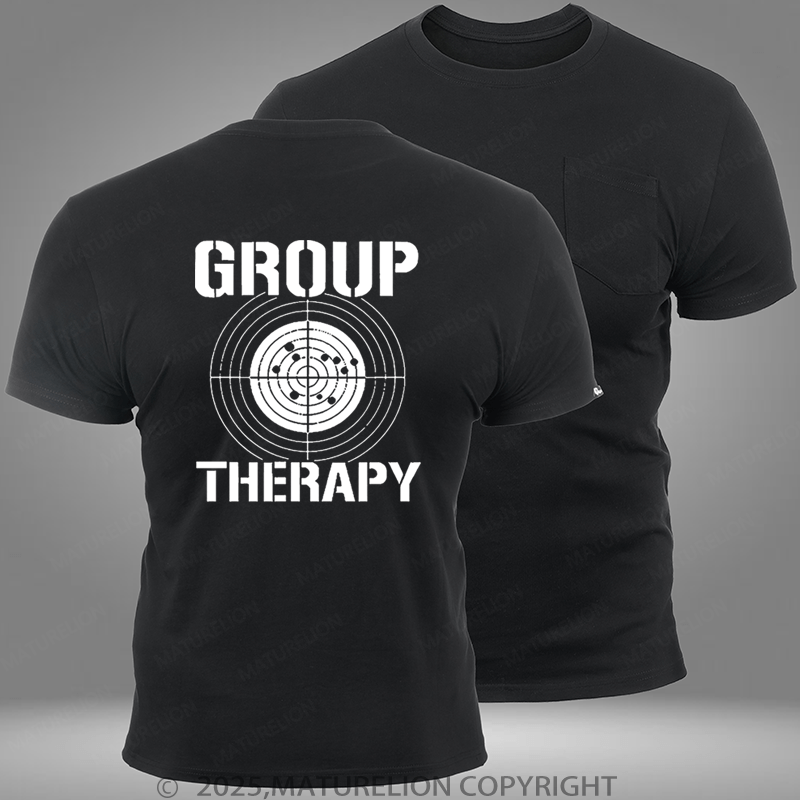 Maturelion Group Therapy Pocket T-Shirt