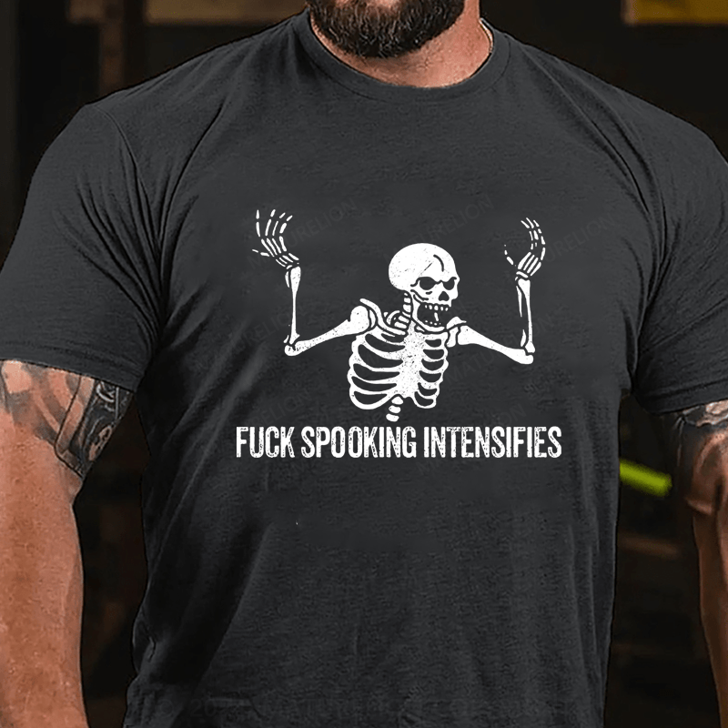 Maturelion Halloween Fuck Spooking Intensifies Cotton T-Shirt