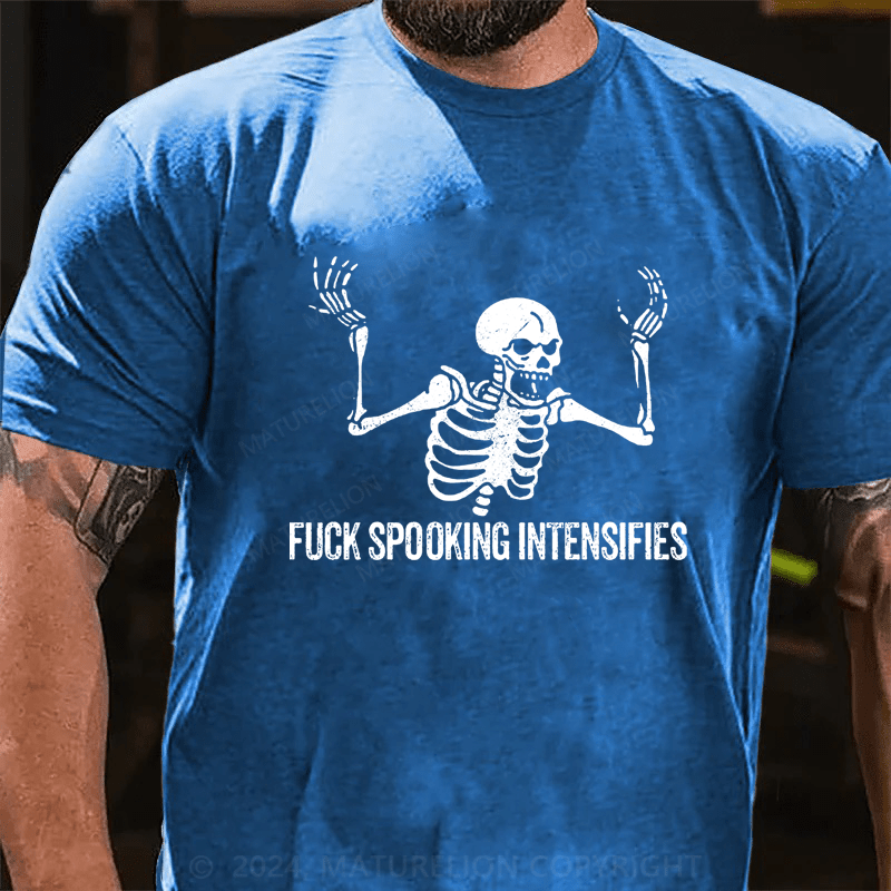 Maturelion Halloween Fuck Spooking Intensifies Cotton T-Shirt