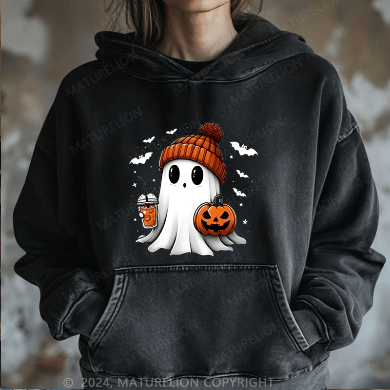 Maturelion Halloween Halloween DTG Printing Halloween Hoodie