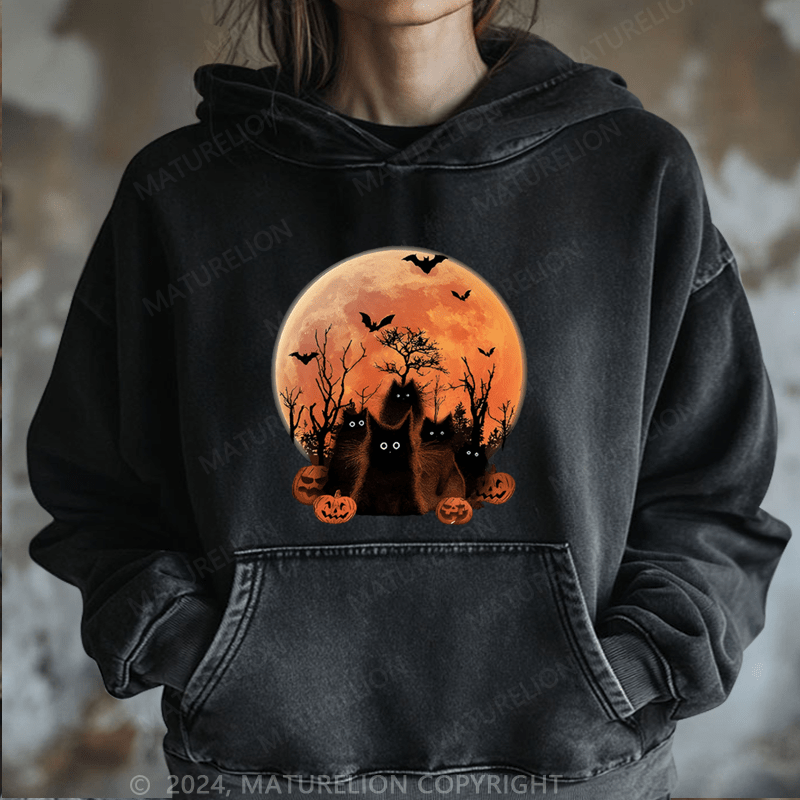 Maturelion Halloween Halloween DTG Printing Halloween Hoodie