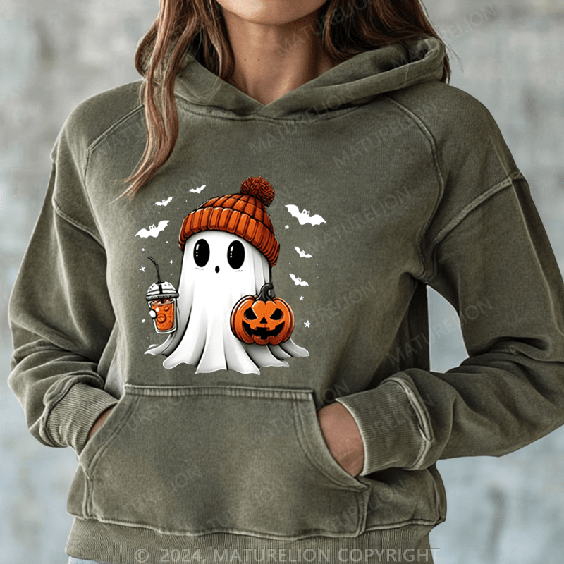 Maturelion Halloween Halloween DTG Printing Halloween Hoodie