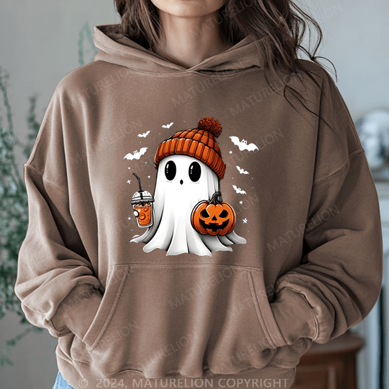 Maturelion Halloween Halloween DTG Printing Halloween Hoodie