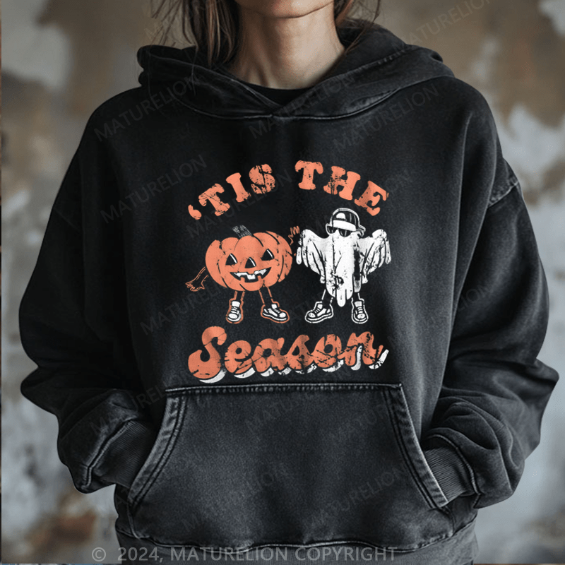 Maturelion Halloween Is The Season Washed Hoodie