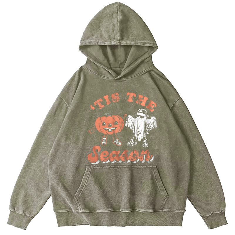 Maturelion Halloween Is The Season Washed Hoodie