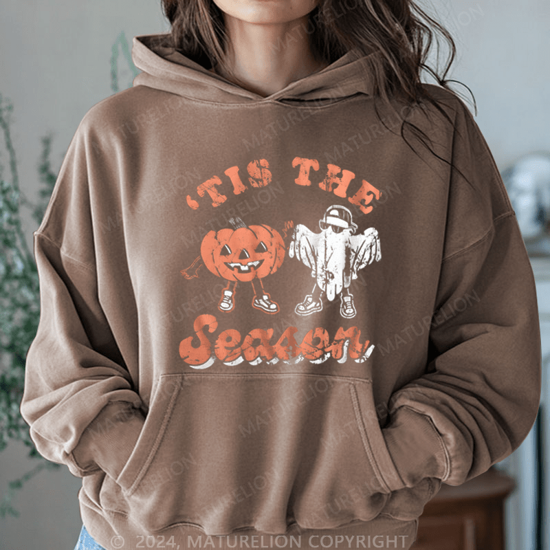 Maturelion Halloween Is The Season Washed Hoodie