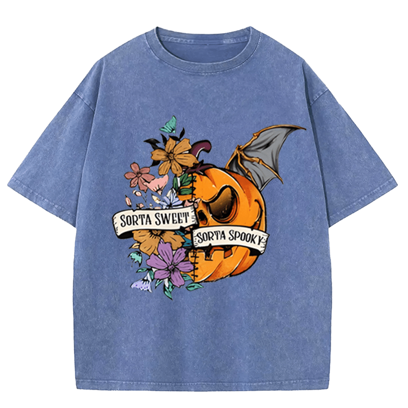 Maturelion Halloween Washed T-Shirt