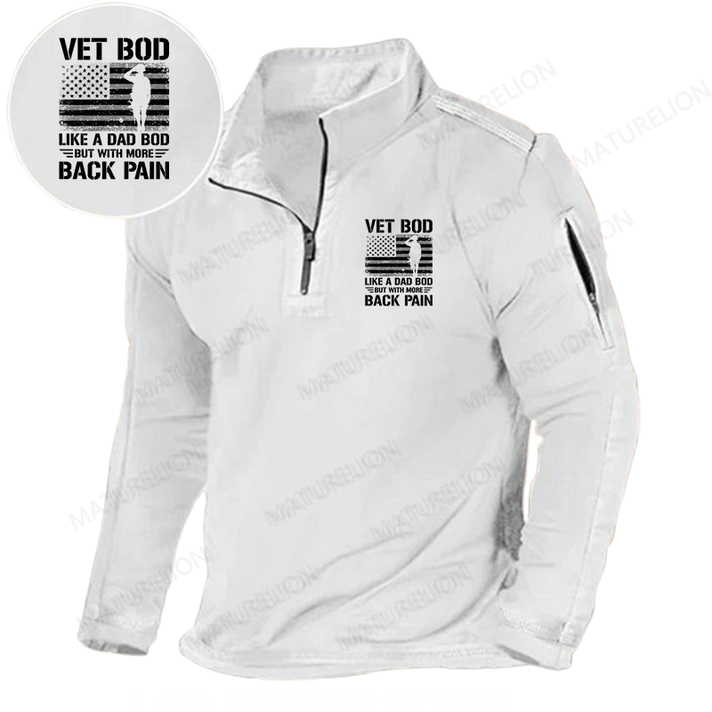 Maturelion Men's Henley Shirt Vet Bob Like A Dad Bob But Whit More Back Pain Henley Shirt