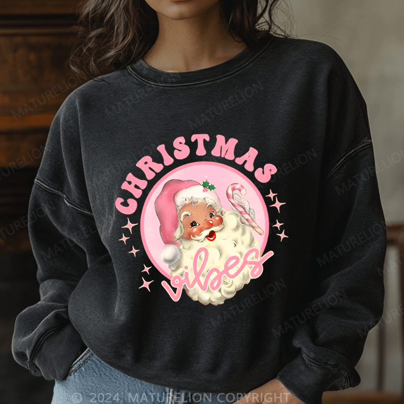 Maturelion Merry Christmas Women Sweatshirt