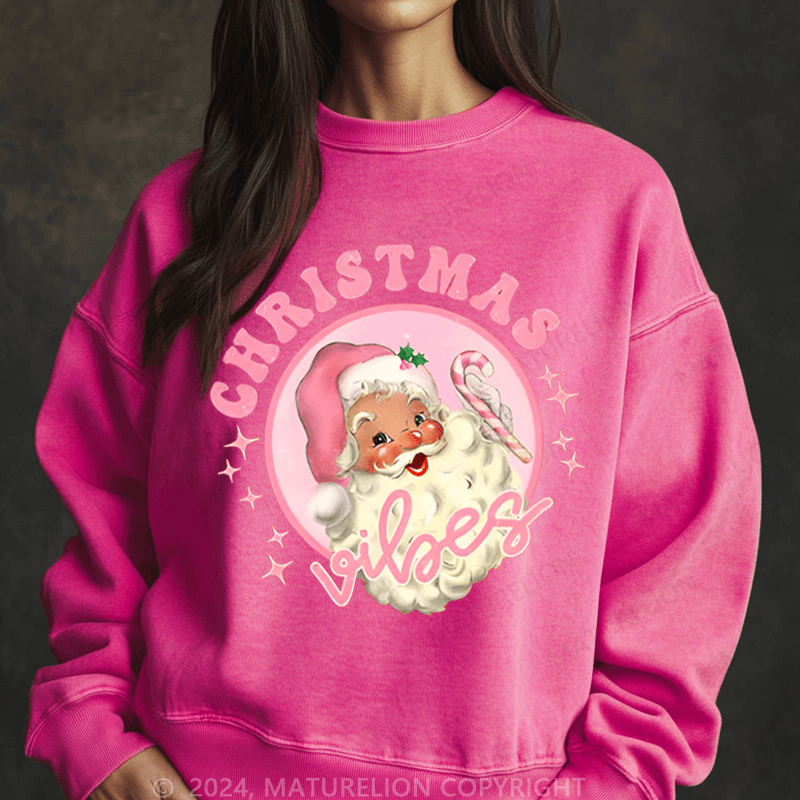 Maturelion Merry Christmas Women Sweatshirt