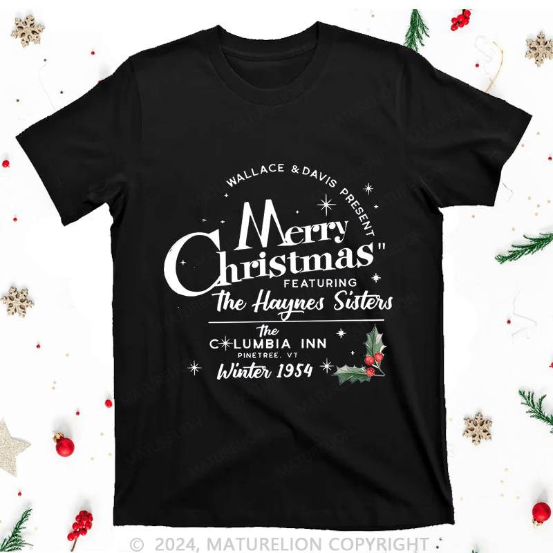 Maturelion Merry Christmas Women T-Shirt