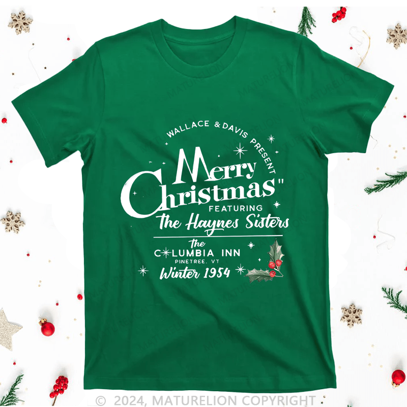 Maturelion Merry Christmas Women T-Shirt