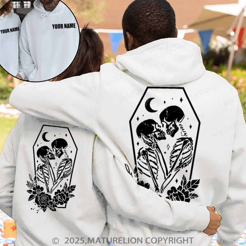 Maturelion Skull Couple Hoodie