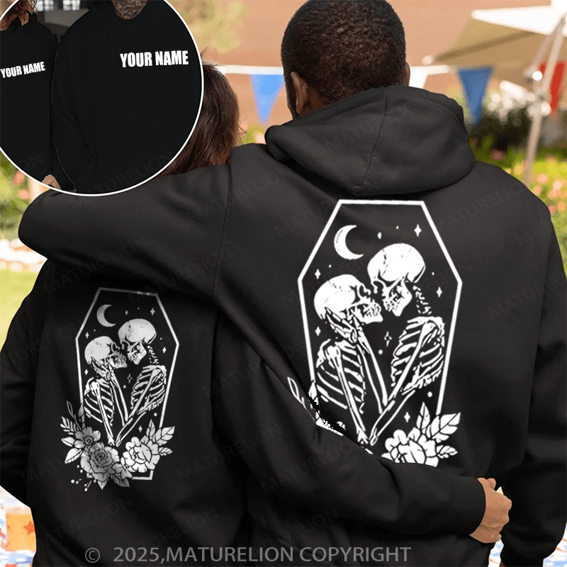 Maturelion Skull Couple Hoodie