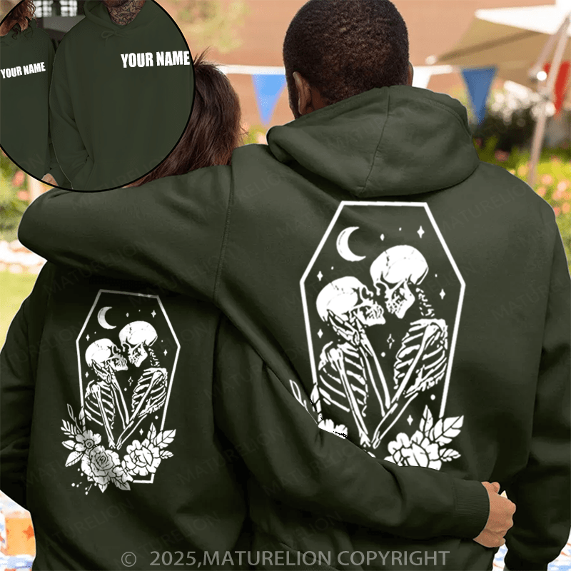 Maturelion Skull Couple Hoodie