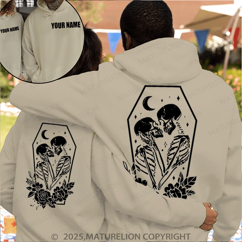 Maturelion Skull Couple Hoodie