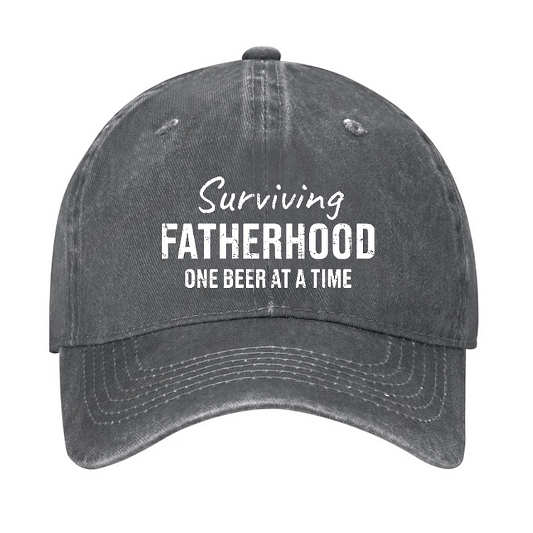 Maturelion Surviving Fatherhood One Beer At A Time Cap