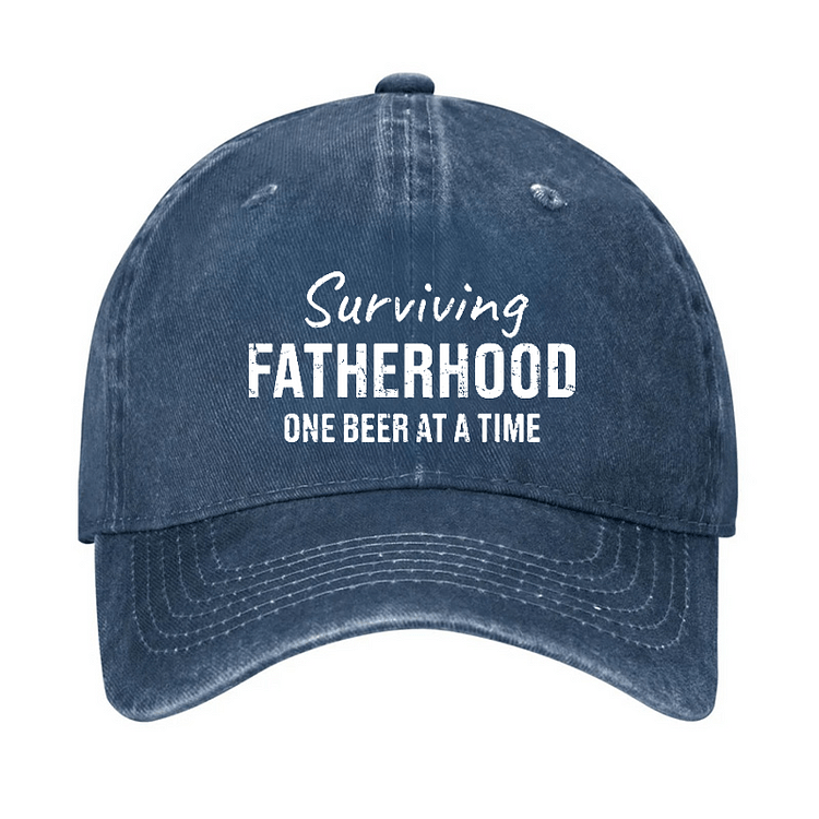 Maturelion Surviving Fatherhood One Beer At A Time Cap