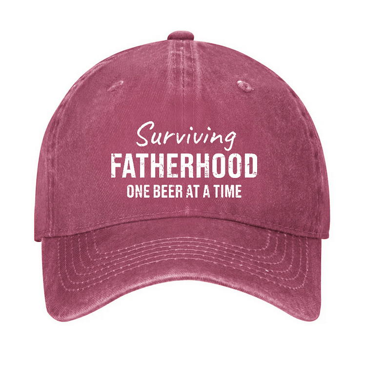 Maturelion Surviving Fatherhood One Beer At A Time Cap